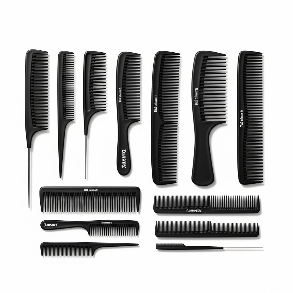 Professional Barber Combs